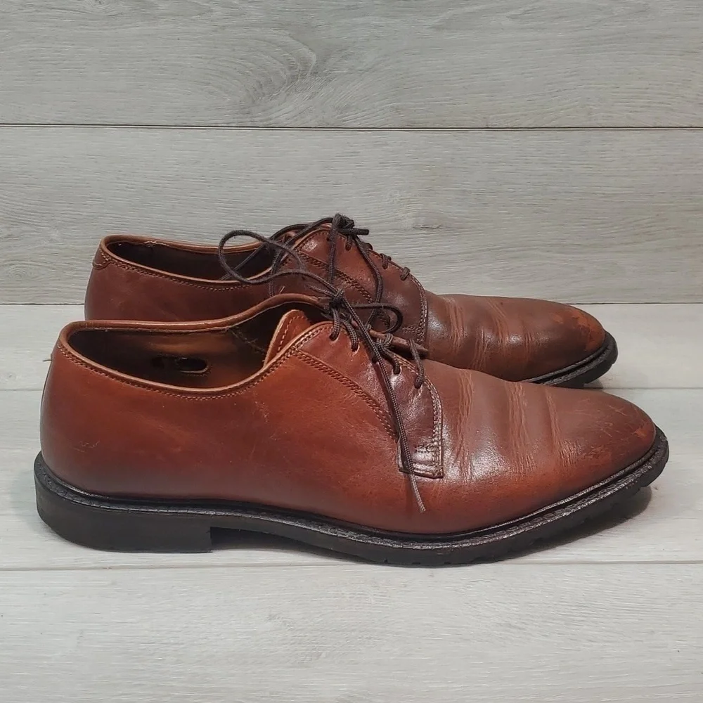 Allen Edmonds Mens Leather Black Hills Oxford Dress shoes sz 11B